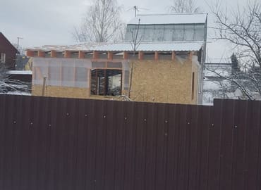 Строительство пристройки. Поселение Киевский, СНТ Нива-3
